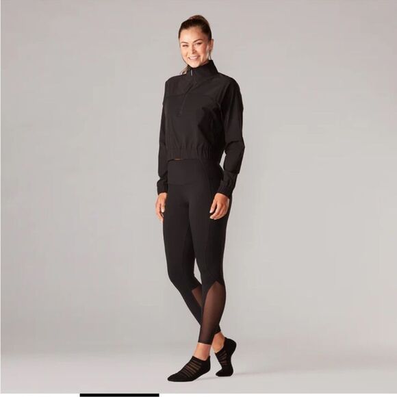 Tavi Breeze Half Zip Pullover in Black Ebony large - Picture 3 of 9